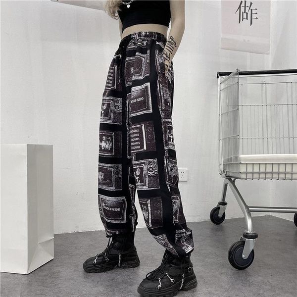 women's pants & capris houzhou vintage hip hop harem harajuku gothic joggers women oversize trousers korean style kpop grunge streetwea, Black;white
women's pants & capris houzhou vintage hip hop harem harajuku gothic joggers women oversize trousers korean style kpop grunge streetwea, Black;white