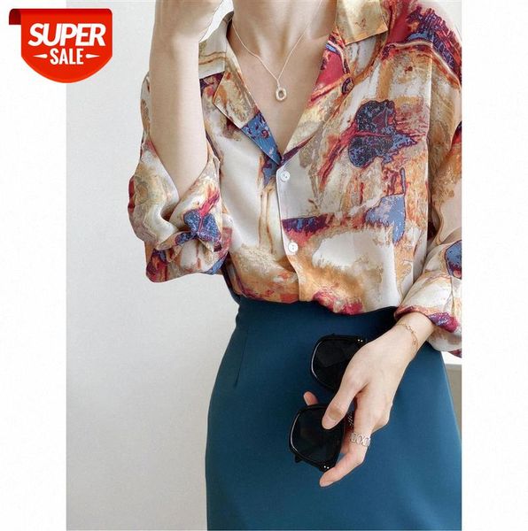 zhi chenxi lazy tie-dye printing french loose drape long-sleeved chiffon shirt female 1815 #sr6t, Black;gray
zhi chenxi lazy tie-dye printing french loose drape long-sleeved chiffon shirt female 1815 #sr6t, Black;gray