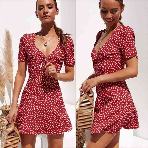 boho summer women ladies fashion short sleeve wrap floral printed mini dress holiday party sundress female vestidos, Black;gray
boho summer women ladies fashion short sleeve wrap floral printed mini dress holiday party sundress female vestidos, Black;gray