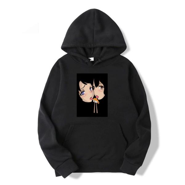 men's hoodies & sweatshirts japan anime girl eat sushi 2021 autumn winter mens oversized fabrics fashion warm clothing harajuku top, Black
men's hoodies & sweatshirts japan anime girl eat sushi 2021 autumn winter mens oversized fabrics fashion warm clothing harajuku top, Black