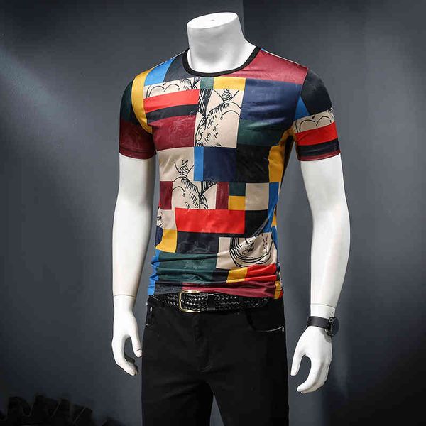 new flower short-sleeved summer t-shirt men's korean version of slim casual printing half-sleeved youth trend personality compassionate, White;black
new flower short-sleeved summer t-shirt men's korean version of slim casual printing half-sleeved youth trend personality compassionate, White;black