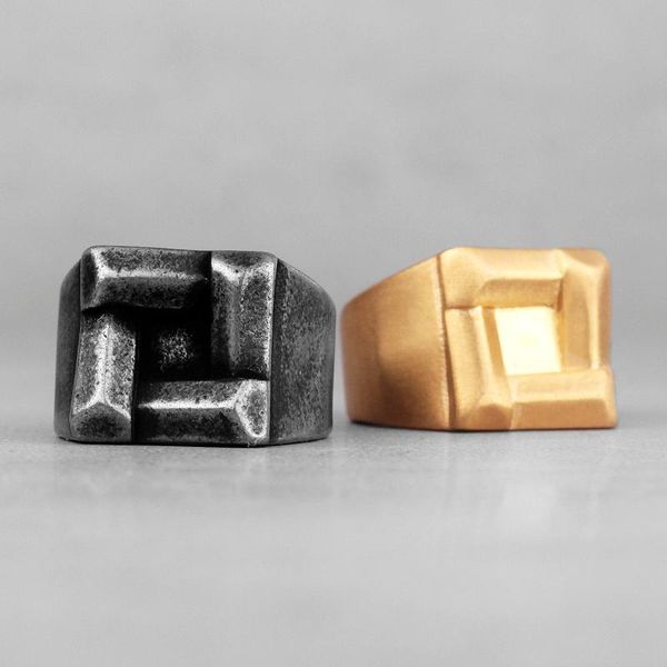 cluster rings retro black gold simple square unique stainless steel mens punk for male boyfriend biker jewelry creativity gift wholesale, Golden;silver
cluster rings retro black gold simple square unique stainless steel mens punk for male boyfriend biker jewelry creativity gift wholesale, Golden;silver