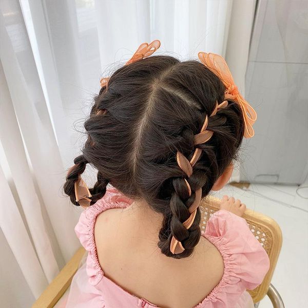 hair accessories children's kawaii ribbon bow hairpin girls braided clip princess lace sweet barrettes kids, Slivery;white
hair accessories children's kawaii ribbon bow hairpin girls braided clip princess lace sweet barrettes kids, Slivery;white