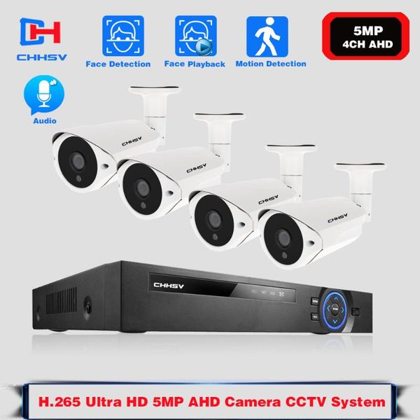 face record 5mp home video security system 6in1 h.265 dvr with 4pcs ultra hd waterproof surveillance camera cctv kit wireless kits
face record 5mp home video security system 6in1 h.265 dvr with 4pcs ultra hd waterproof surveillance camera cctv kit wireless kits