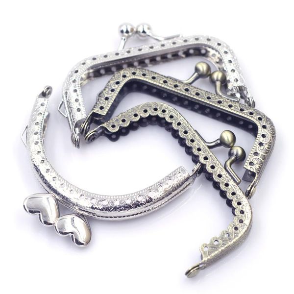 bag parts & accessories embossed square arch 7.5cm purse pouch metal frames kiss clasps buckle locks diy handbag hardware sewing holes, Black
bag parts & accessories embossed square arch 7.5cm purse pouch metal frames kiss clasps buckle locks diy handbag hardware sewing holes, Black