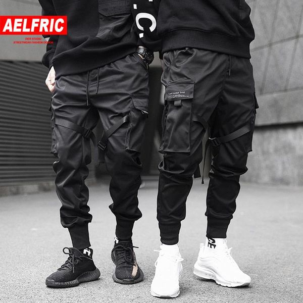 aelfric women pants multi-pocket elastic waist harem hip hop streetwear sweatpants pencil korean techwear 2021 women's & capris, Black;white
aelfric women pants multi-pocket elastic waist harem hip hop streetwear sweatpants pencil korean techwear 2021 women's & capris, Black;white