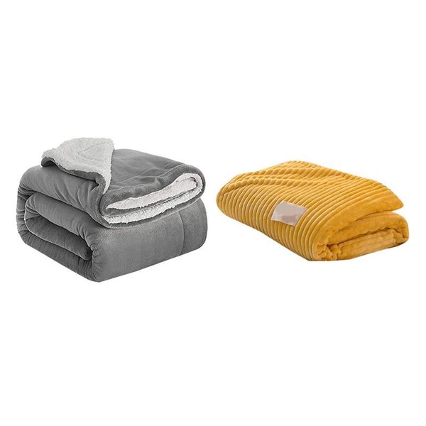 pcs 200x230cm throw blanket flannel yellow & 1 silver grey(127x 152cm)microfiber solid blankets
pcs 200x230cm throw blanket flannel yellow & 1 silver grey(127x 152cm)microfiber solid blankets