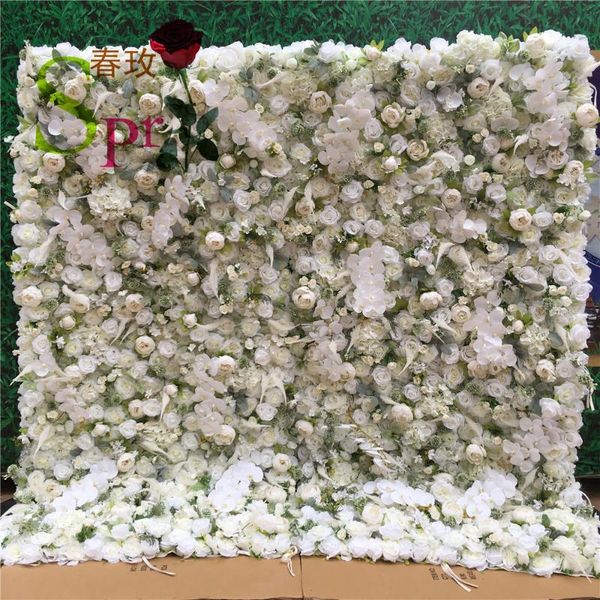 decorative flowers & wreaths spr 2.4*2.4m/set wedding decoration white rose greenery roll up panels flower wall
decorative flowers & wreaths spr 2.4*2.4m/set wedding decoration white rose greenery roll up panels flower wall