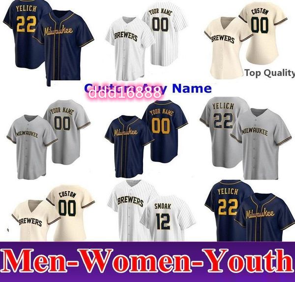 milwaukee men women kids 22 christian yelich jersey josh hader woodruff lorenzo cain ryan braun brent suter arcia s-6xl baseball jerseys, Blue;black
milwaukee men women kids 22 christian yelich jersey josh hader woodruff lorenzo cain ryan braun brent suter arcia s-6xl baseball jerseys, Blue;black