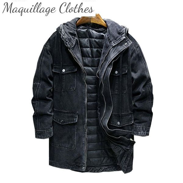 men winter warm denim jackets plush lined thermal outwear coats for male parka size -xxxl windbreak men's, Black;brown
men winter warm denim jackets plush lined thermal outwear coats for male parka size -xxxl windbreak men's, Black;brown
