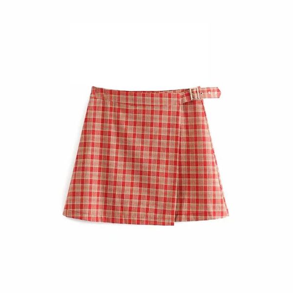 skirts 2021 summer women a-line plaid skirt fashion vintgae preppy style red mini high wiasted belt buckles irregular pencil, Black
skirts 2021 summer women a-line plaid skirt fashion vintgae preppy style red mini high wiasted belt buckles irregular pencil, Black