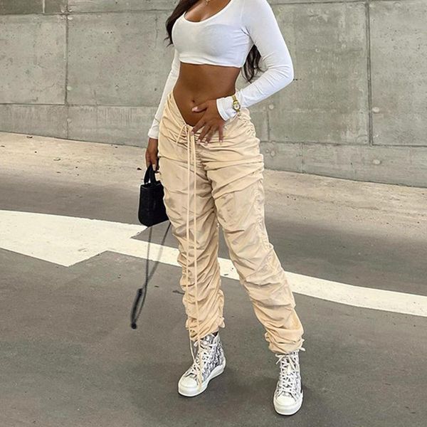women's pants & capris drawstring high waist skinny women pleated 2021 party club fashion pencil autumn long trousers m0835, Black;white
women's pants & capris drawstring high waist skinny women pleated 2021 party club fashion pencil autumn long trousers m0835, Black;white