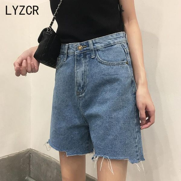 women's jeans lyzcr summer shorts plus size 5xl wide leg knee length denim pants whith high waisted large, Blue
women's jeans lyzcr summer shorts plus size 5xl wide leg knee length denim pants whith high waisted large, Blue