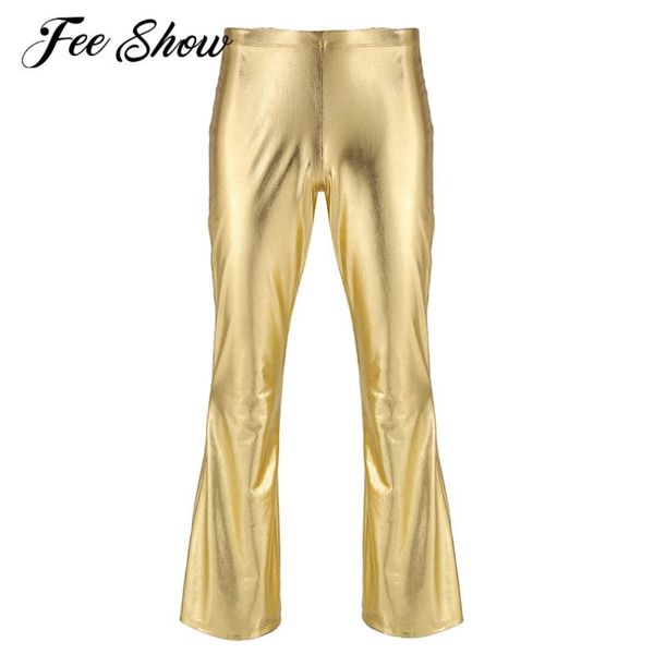 men pants fashion shiny metallic holographic club wear disco leisure long costume casual flared bell bottom trousers men's, Black
men pants fashion shiny metallic holographic club wear disco leisure long costume casual flared bell bottom trousers men's, Black