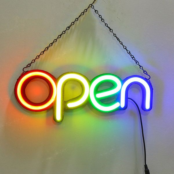 16'' led neon sign open light 4 colors handmade visual artwork bar club ktv wall decoration commercial lighting colorful tube bulb
16'' led neon sign open light 4 colors handmade visual artwork bar club ktv wall decoration commercial lighting colorful tube bulb