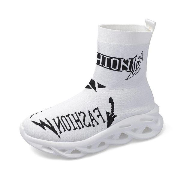 boots chic women fashion letter stretch fabric sock shoes spring high casual sneakers summer ladies, Black
boots chic women fashion letter stretch fabric sock shoes spring high casual sneakers summer ladies, Black