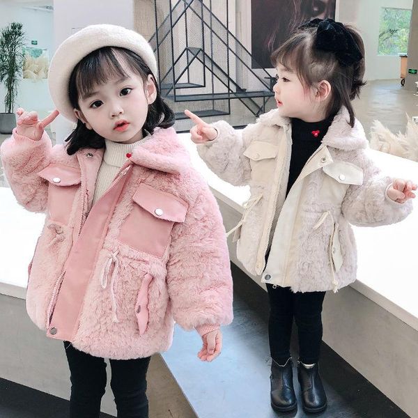 jackets 2021 autumn winter fashion baby girl faux fur jacket thick lamb wool infant toddler child warm sheep like coat outwear g169, Blue;gray
jackets 2021 autumn winter fashion baby girl faux fur jacket thick lamb wool infant toddler child warm sheep like coat outwear g169, Blue;gray
