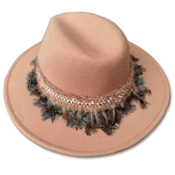 stingy brim hats bohemian west cowboy hat feather decoration felt metal bull head sombrero women, Blue;gray
stingy brim hats bohemian west cowboy hat feather decoration felt metal bull head sombrero women, Blue;gray