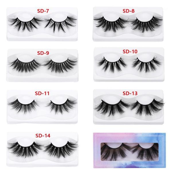 pair 3d faux mink hair false eyelashes multilayered wispies fluffy lash extension women handmade reusable eye makeup tools1
pair 3d faux mink hair false eyelashes multilayered wispies fluffy lash extension women handmade reusable eye makeup tools1