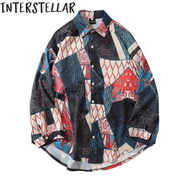 japanese ukiyo e geometry patchwork long sleeve button shirts hip hop casual streetwear men women fashion hipster men's, White;black
japanese ukiyo e geometry patchwork long sleeve button shirts hip hop casual streetwear men women fashion hipster men's, White;black