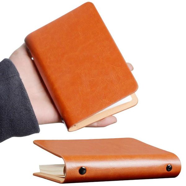 notepads a7 small notebook with hard retro cover leather mini pocket book loose notepad stationery notebooks office accessories, Purple;pink
notepads a7 small notebook with hard retro cover leather mini pocket book loose notepad stationery notebooks office accessories, Purple;pink