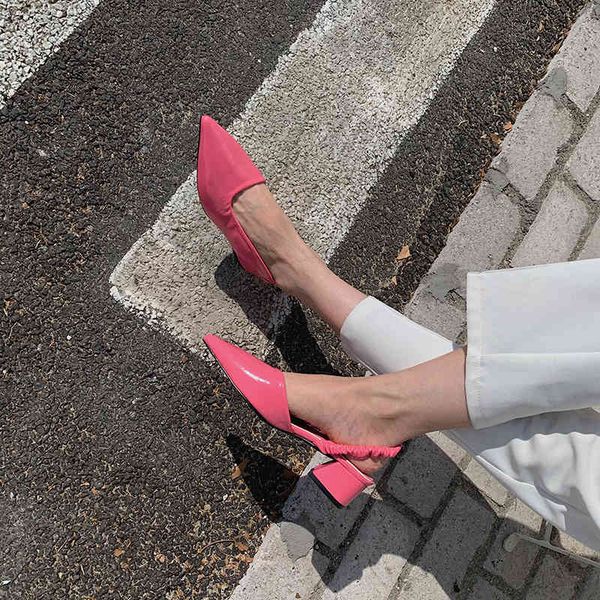 fashion women sandals pointed toe back strap slides thick mid heeled white/blue/pink fashion women dress shoes elegant size 39 210513, Black
fashion women sandals pointed toe back strap slides thick mid heeled white/blue/pink fashion women dress shoes elegant size 39 210513, Black