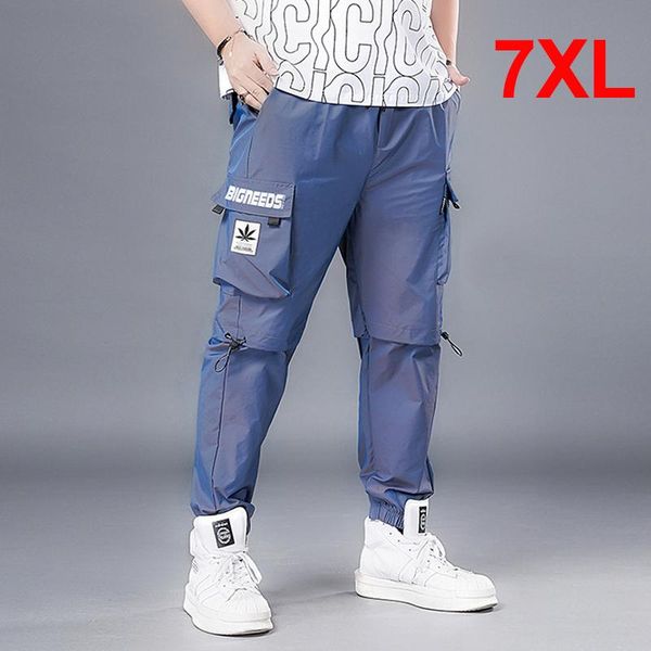 gradient reflective cargo pants men joggers sweatpants baggy streetwear fashion big size 7xl pant male bottoms plus hx806 men's, Black
gradient reflective cargo pants men joggers sweatpants baggy streetwear fashion big size 7xl pant male bottoms plus hx806 men's, Black