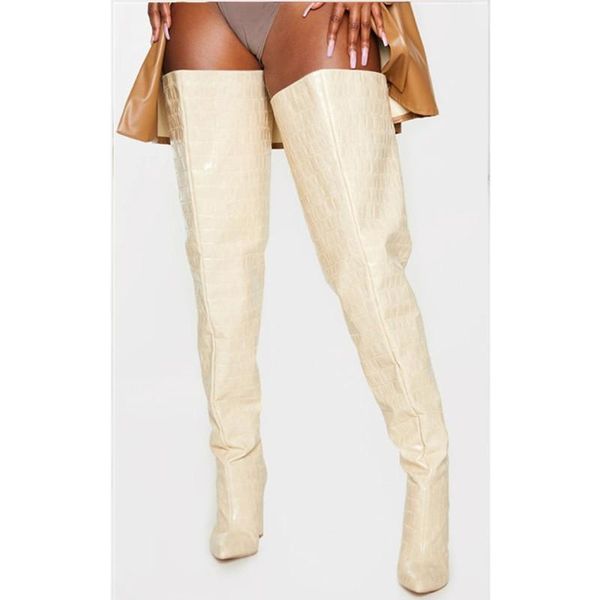 boots wholesale women stone pattern elegant over knee high chunky heels pointed toe outdor office spring, Black
boots wholesale women stone pattern elegant over knee high chunky heels pointed toe outdor office spring, Black