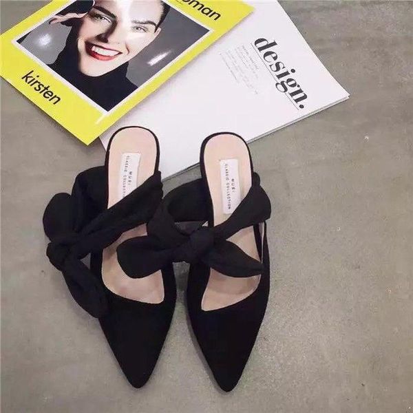 dress shoes 2021 fashion bow tie pointed sandals non-slip shallow wedding high heels ladies office zapatos de mujer j14-15, Black
dress shoes 2021 fashion bow tie pointed sandals non-slip shallow wedding high heels ladies office zapatos de mujer j14-15, Black