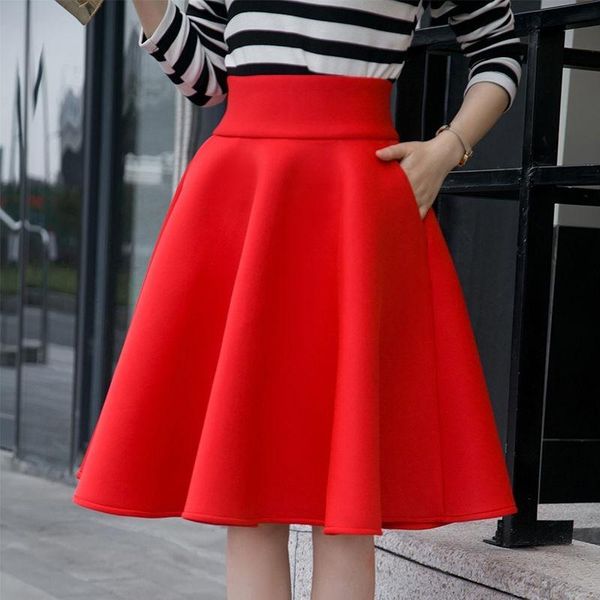 skirts all-match a-line 2021 spring and autumn ladies simple red elastic high waist zipper big swing pocket skirt for womens, Black
skirts all-match a-line 2021 spring and autumn ladies simple red elastic high waist zipper big swing pocket skirt for womens, Black