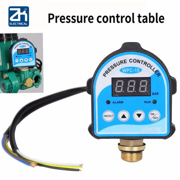 smart home control digital pressure switch wpc-10,digital display eletronic controller for water pump with g1/2" adapter
smart home control digital pressure switch wpc-10,digital display eletronic controller for water pump with g1/2" adapter
