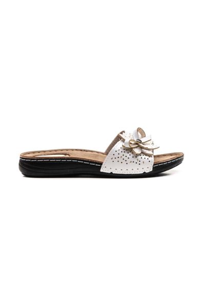 women's slippers white -115, Black 
women's slippers white -115, Black