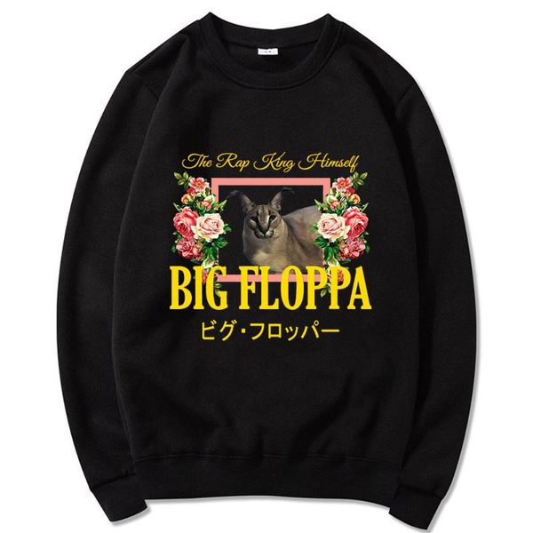 men's hoodies & sweatshirts clothing big floppa floral aesthetic printed o-neck wear oversized cotton unsiex couple streetwear, Black
men's hoodies & sweatshirts clothing big floppa floral aesthetic printed o-neck wear oversized cotton unsiex couple streetwear, Black