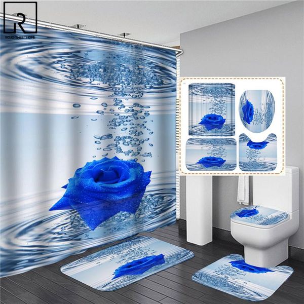 blue red pink rose print shower curtain with hooks, bathroom mat set anti-slip soft bath carpet lover valentines home decoration curtains
blue red pink rose print shower curtain with hooks, bathroom mat set anti-slip soft bath carpet lover valentines home decoration curtains