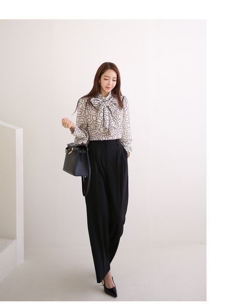 women's two piece pants fashion autumn shirt suit 2 set women elegant lady outfits print and matching sets y56u, White
women's two piece pants fashion autumn shirt suit 2 set women elegant lady outfits print and matching sets y56u, White