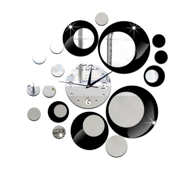 wall clocks diy 3d acrylic clock mirror stickers for home living room office decor (black)
wall clocks diy 3d acrylic clock mirror stickers for home living room office decor (black)