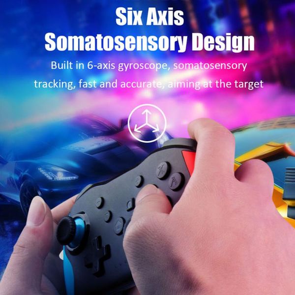 red blue/purple green/green/orange wireless bluetooth 4.0 controller for switch android tv wired gamepad ps3 pc game controllers & joysticks
red blue/purple green/green/orange wireless bluetooth 4.0 controller for switch android tv wired gamepad ps3 pc game controllers & joysticks
