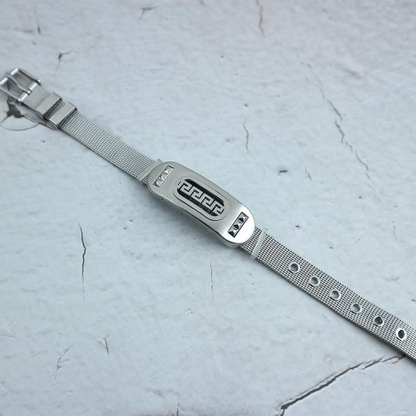 charm bracelets soft metal wrist strap adjustable bracelet simple hand hollow titanium steel couple valentines day gift, Golden;silver
charm bracelets soft metal wrist strap adjustable bracelet simple hand hollow titanium steel couple valentines day gift, Golden;silver