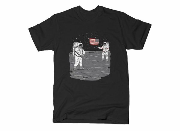 us astronaut golf moon planet space cosmic hobby relax sport funny black t-shirt, White;black
us astronaut golf moon planet space cosmic hobby relax sport funny black t-shirt, White;black