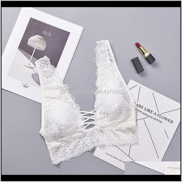 camisoles tanks apparel drop delivery 2021 vest sleeveless womens deep v back cross wireless underwear bras lace bralette sling jkw, Black;white
camisoles tanks apparel drop delivery 2021 vest sleeveless womens deep v back cross wireless underwear bras lace bralette sling jkw, Black;white