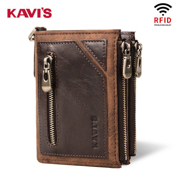 wallet kavis men's crazy horse skin leather multi function rfid anti theft brush, Red;black
wallet kavis men's crazy horse skin leather multi function rfid anti theft brush, Red;black