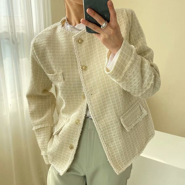 women's jackets short jacket female plaid, autumn round collar, beautiful, simple style, , loose and with pockets 0yr5, Black;brown
women's jackets short jacket female plaid, autumn round collar, beautiful, simple style, , loose and with pockets 0yr5, Black;brown