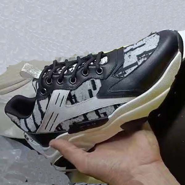 mens womens casual shoes fashion platform lace-up genuine leather lovers sneakers size 35-46 with box and shopping bag, Black
mens womens casual shoes fashion platform lace-up genuine leather lovers sneakers size 35-46 with box and shopping bag, Black