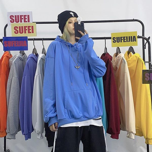 women's hoodies & sweatshirts harajuku hoodie solid color women moletom feminino aesthetic kpop oversized clothes korean style ropa muj, Black
women's hoodies & sweatshirts harajuku hoodie solid color women moletom feminino aesthetic kpop oversized clothes korean style ropa muj, Black