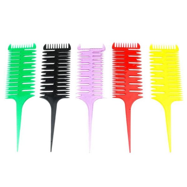hair brushes 5pcs professional easy to use weaving comb dye styling tool salon dyeing 3-way sectioning highlight, Silver
hair brushes 5pcs professional easy to use weaving comb dye styling tool salon dyeing 3-way sectioning highlight, Silver