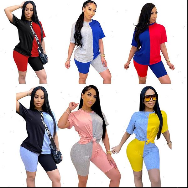 womens tracksuits women sets summer patchwork sportswear shorts two piece suit set club street 2 pieces outfits, Gray
womens tracksuits women sets summer patchwork sportswear shorts two piece suit set club street 2 pieces outfits, Gray