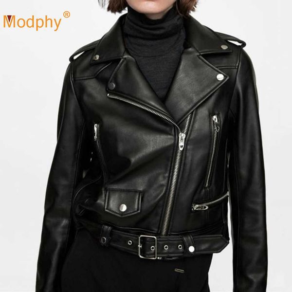 autumn and winter punk style pu leather solid color jacket fashion lapel long sleeve diagonal zipper 210527, Black
autumn and winter punk style pu leather solid color jacket fashion lapel long sleeve diagonal zipper 210527, Black
