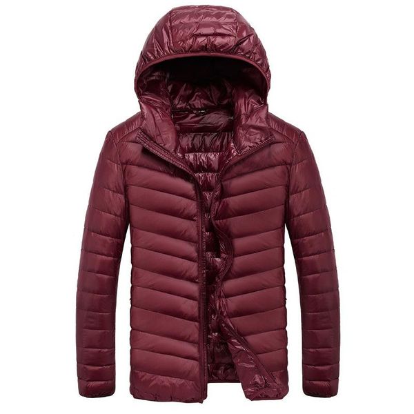 men's down & parkas lightweight white duck jacket men casual hooded collar slim warm windbreaker solid color coat, Black
men's down & parkas lightweight white duck jacket men casual hooded collar slim warm windbreaker solid color coat, Black