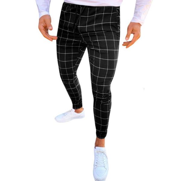 men's pants high wasit spring summer fashion pocket slim fit plaid straight leg trousers casual pencil jogger q8v0, Black
men's pants high wasit spring summer fashion pocket slim fit plaid straight leg trousers casual pencil jogger q8v0, Black