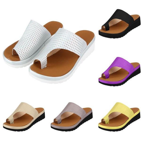 slippers women thick bottomed sandal shoes wedge heel sandals clip toe summer sliders beach woman, Black
slippers women thick bottomed sandal shoes wedge heel sandals clip toe summer sliders beach woman, Black